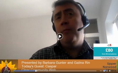 Interviewed on the Live Lunch